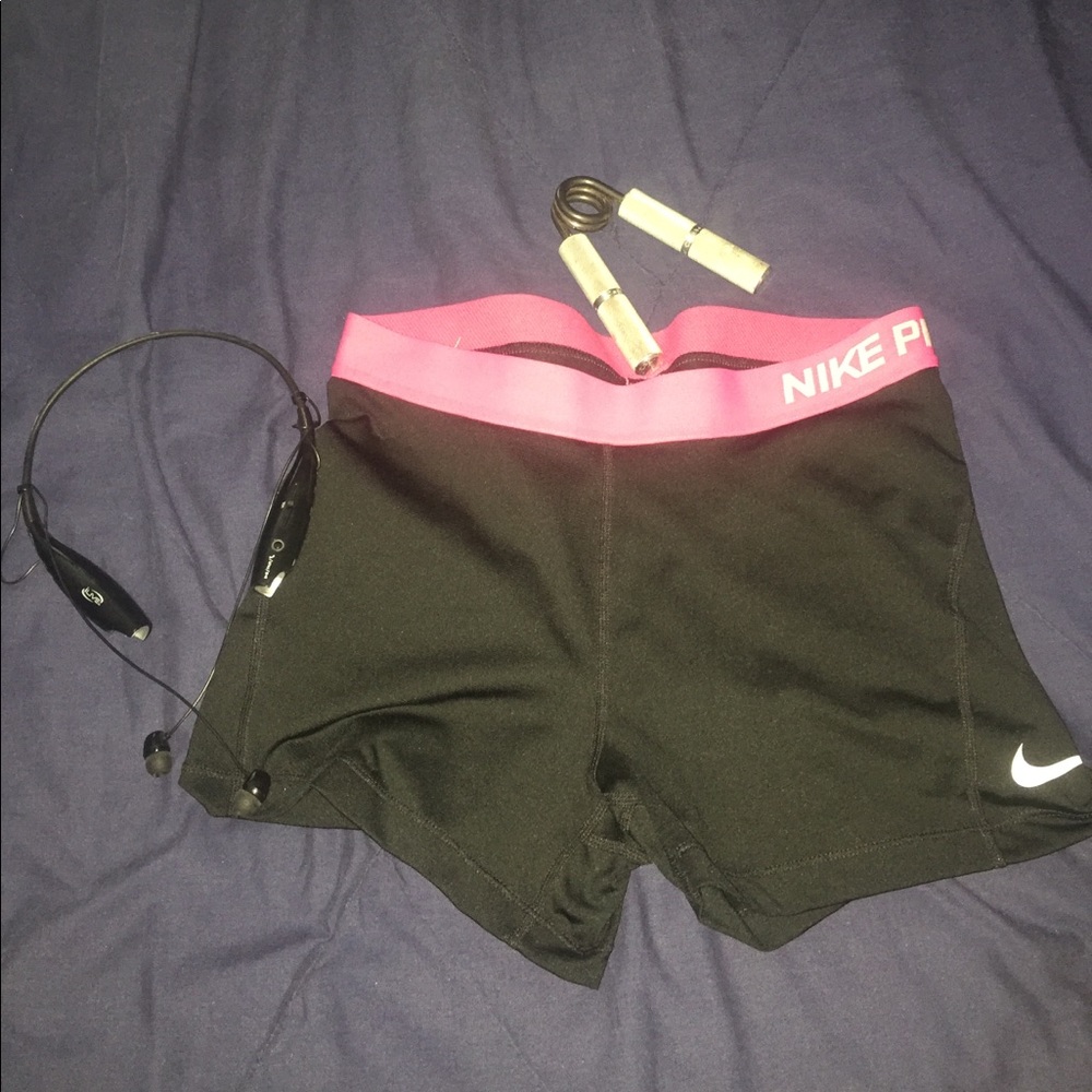 Nike pro dri fit spandex shorts