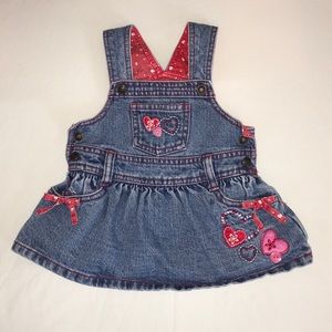Overall Jean dress