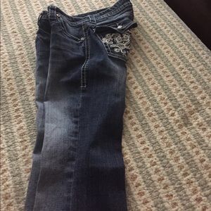 Ana's bootleg jeans