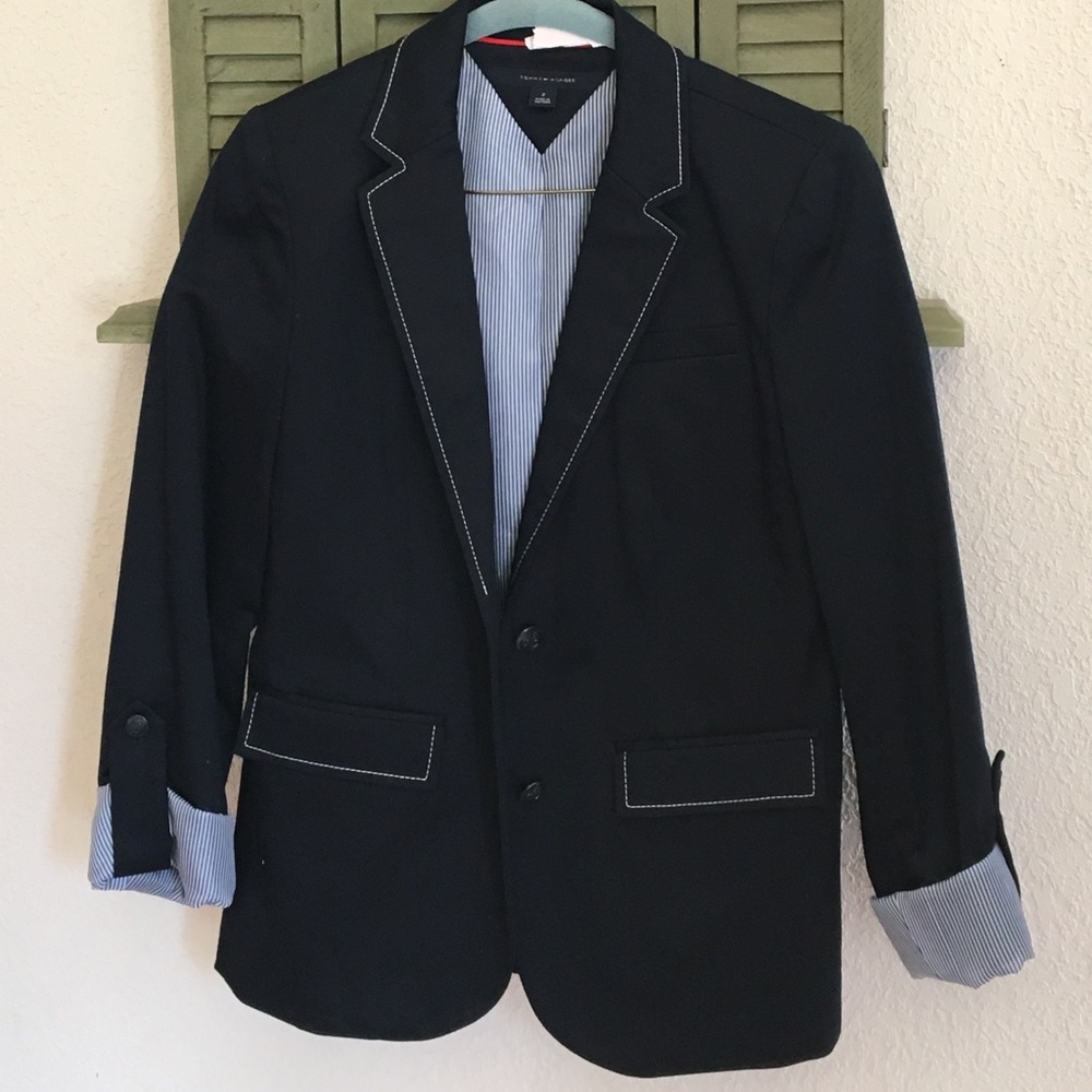 NWOT Calvin Klein navy blazer