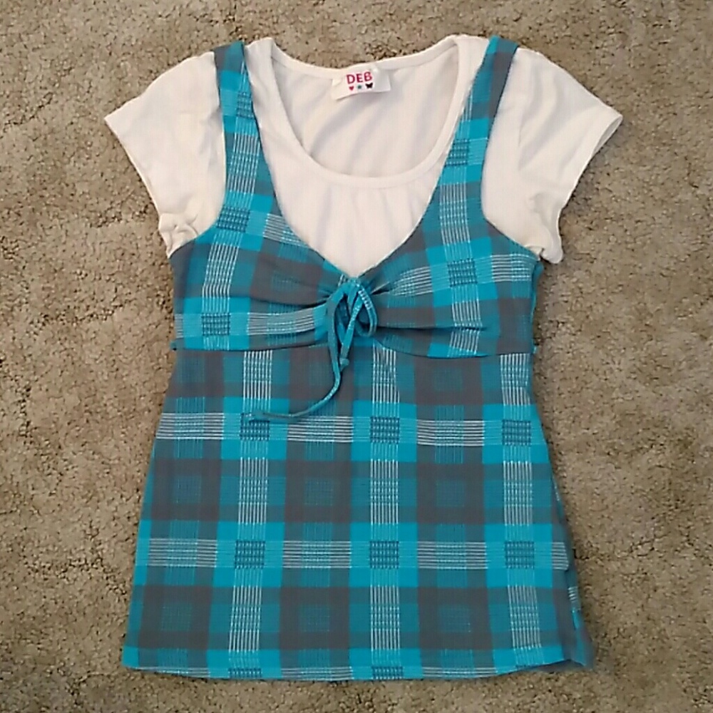 Cute checkered T-shirt