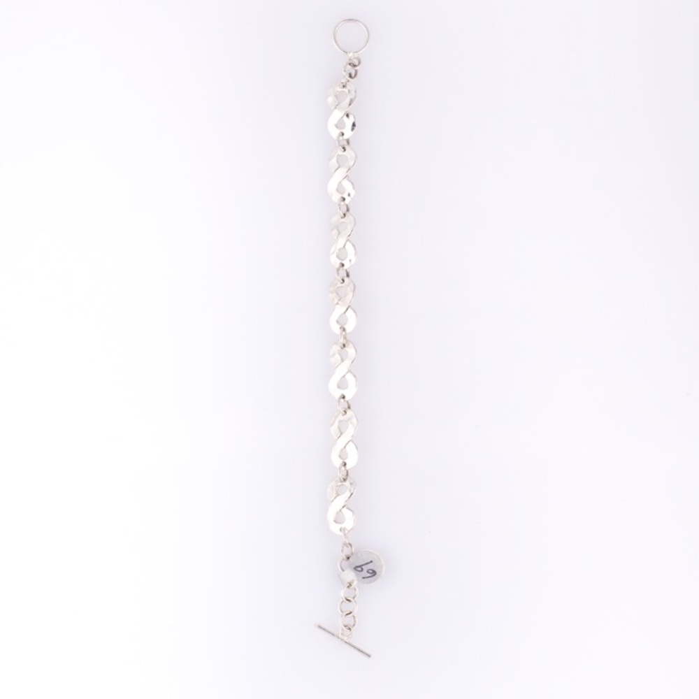 Silver Infinity Link Bracelet