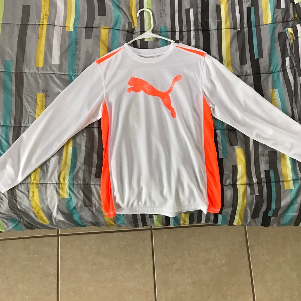 Long Sleeve puma shirt.
