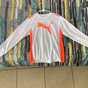 Long Sleeve puma shirt.