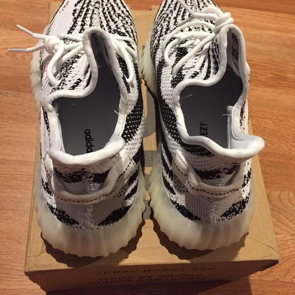 Zebra Yeezys - Picture 3 of 4