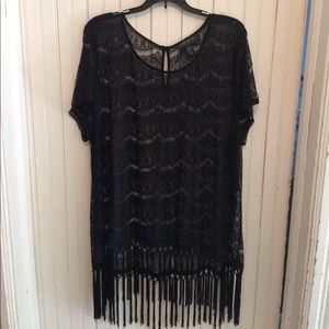 Women's Lace Blouse Size 3X New Without Tags