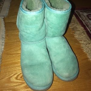 Teal ugg boots