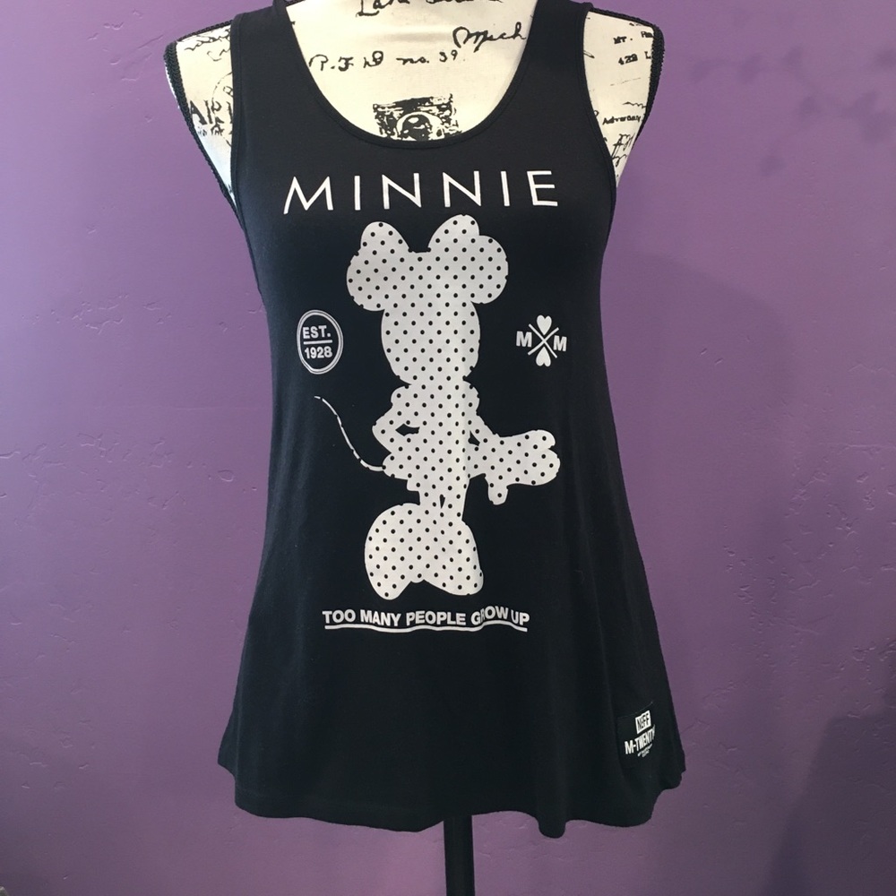 Black and White Minnie Mouse Shirt