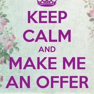 Accepting all reasonable offers!