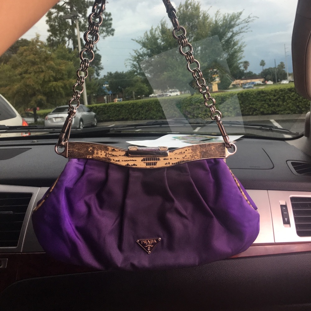 Authentic Prada Clutch