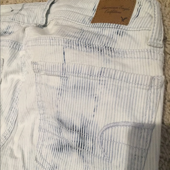 American eagle whitewashed stretch Jean leggings - Picture 4 of 4