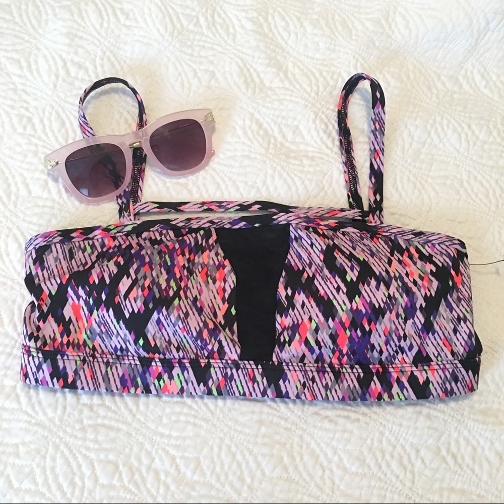 SALE! NWOT Sheer Cutout VS Colorful Sports Bra