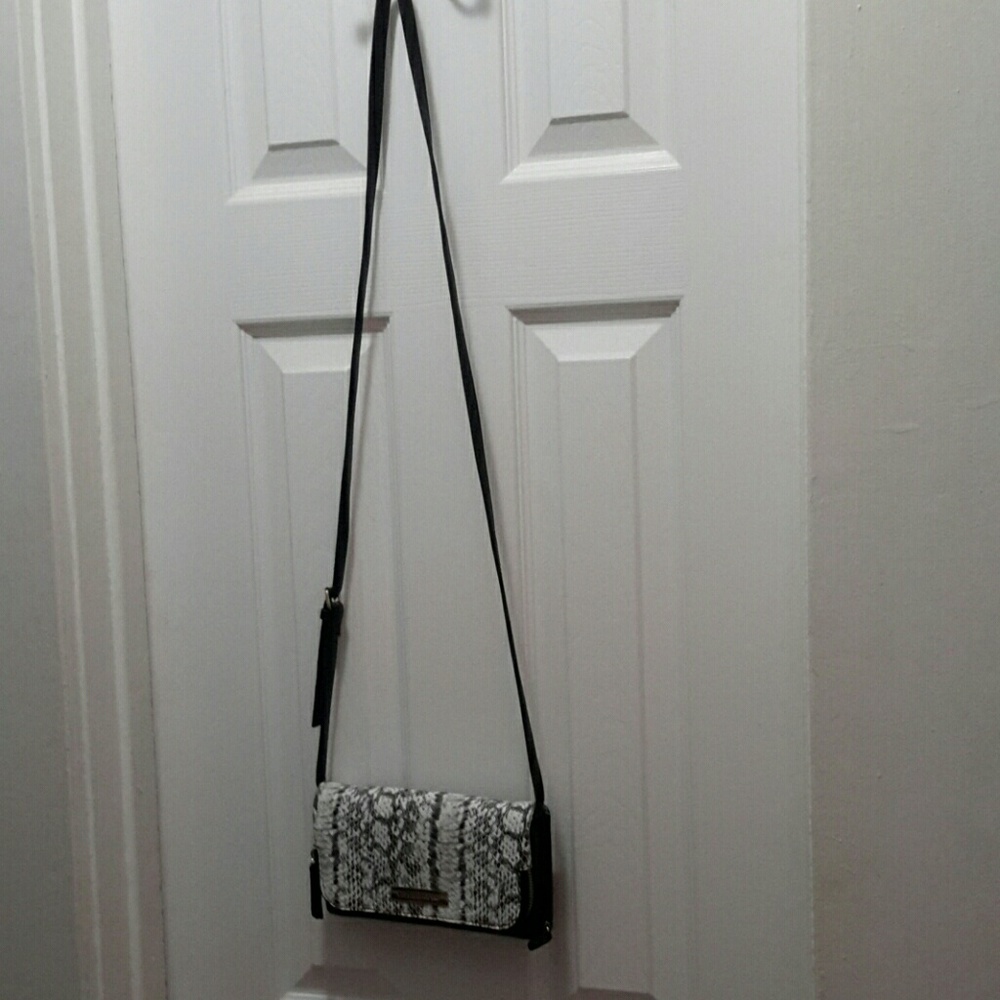 Liz Claiborne snake skin purse.  Nice