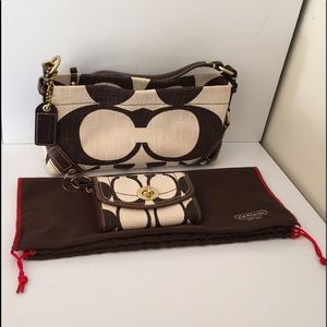 Like New Coach bag and Wallet!