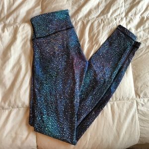 Lululemon Wunder Under Legging Mermaid Print