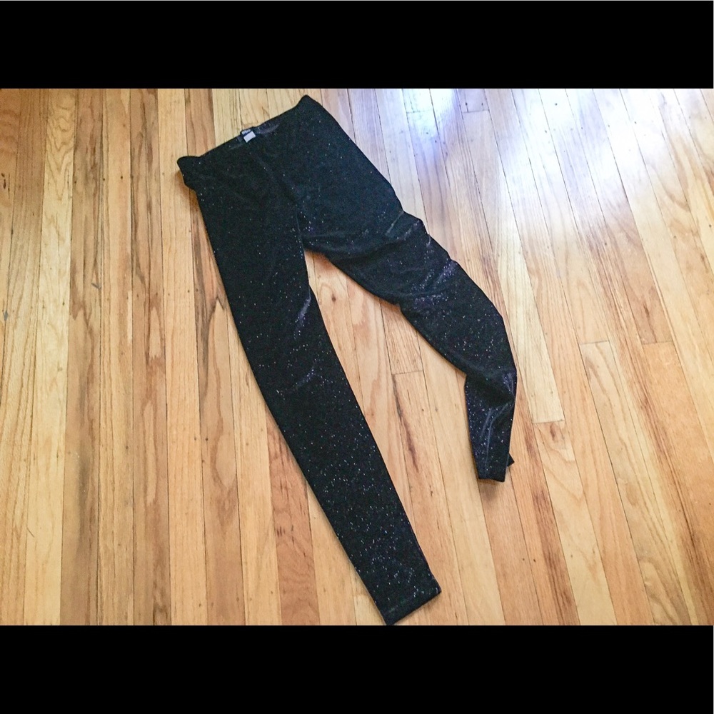 UO BDG galaxy glitter leggings