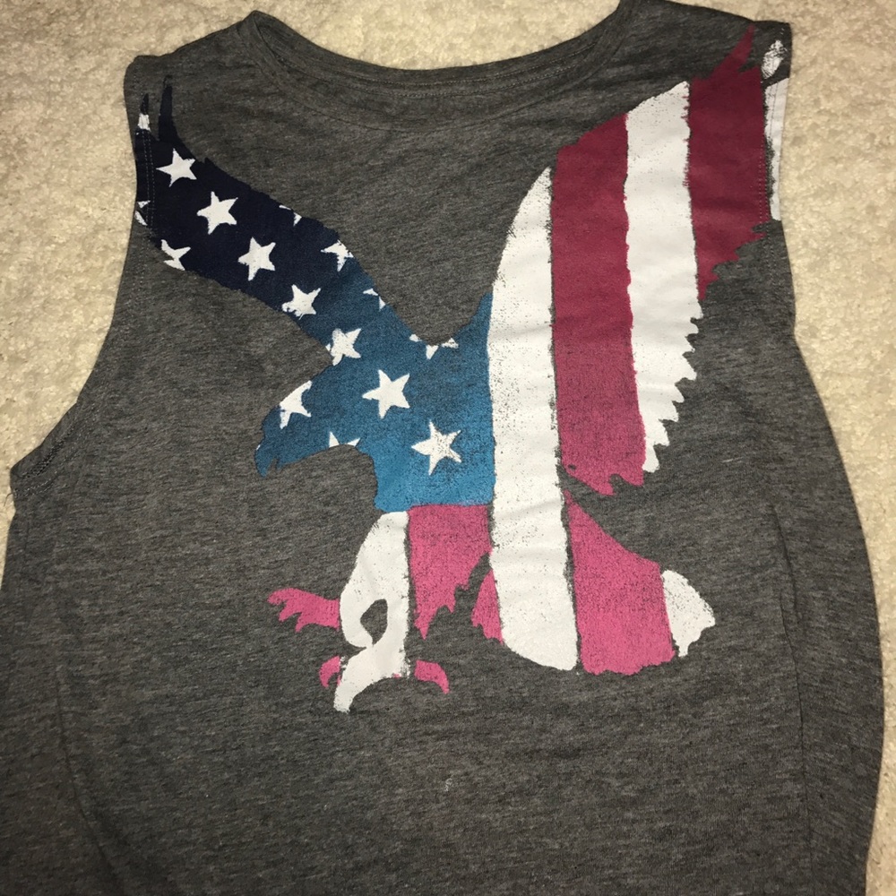 us flag eagle shirt