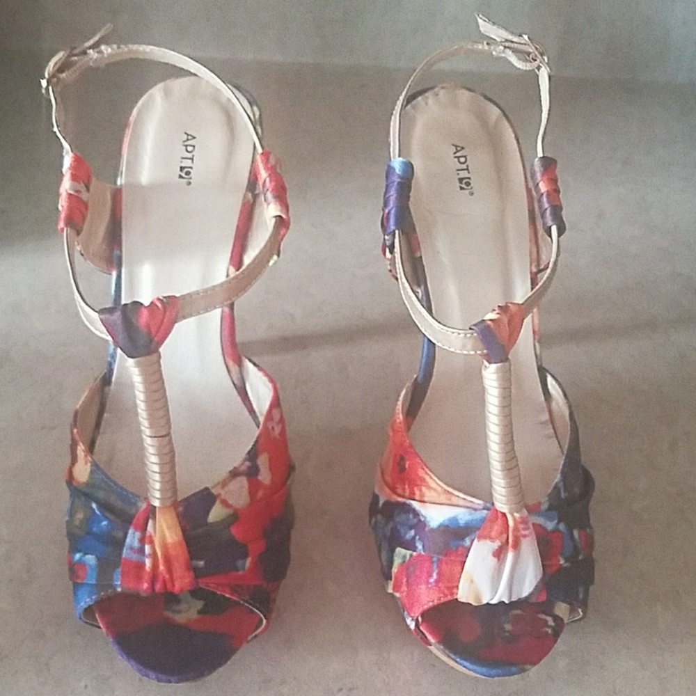 Satin open toe heels