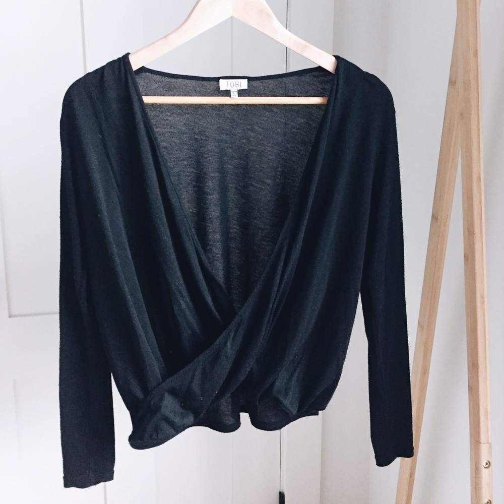 REDUCED TOBI black blouse