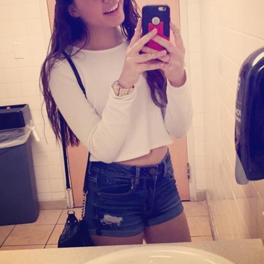 Long Sleeve Crop Top