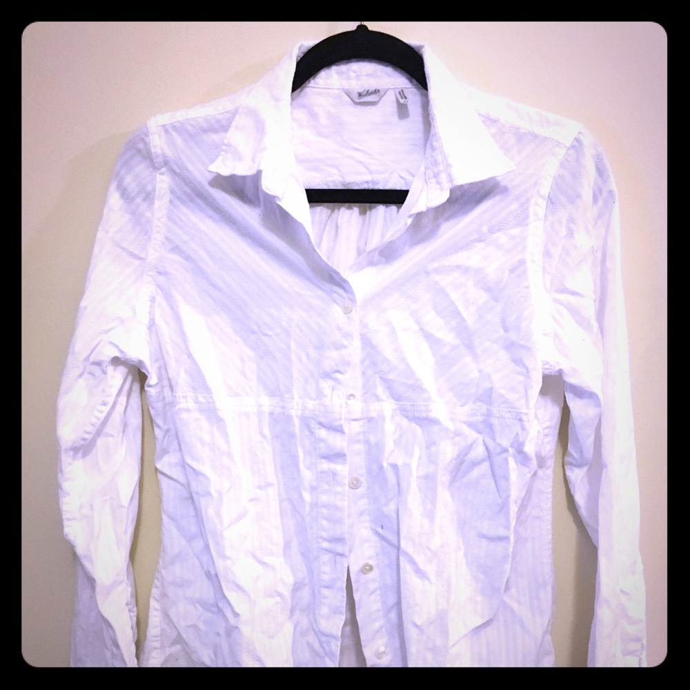 Woolrich Eyelet Button Up