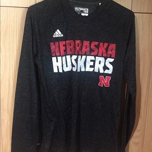 NEVER WORN Husker athletic long sleeve