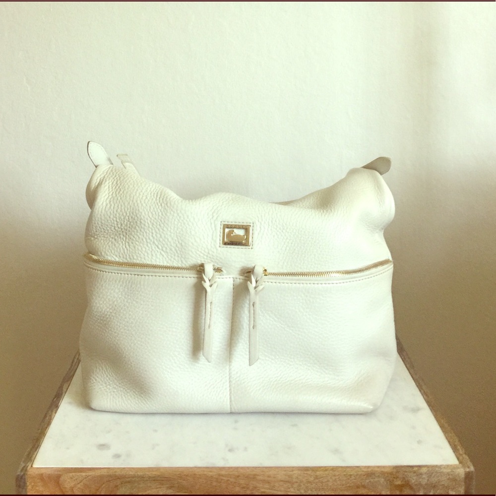 Dooney & Bourke white purse
