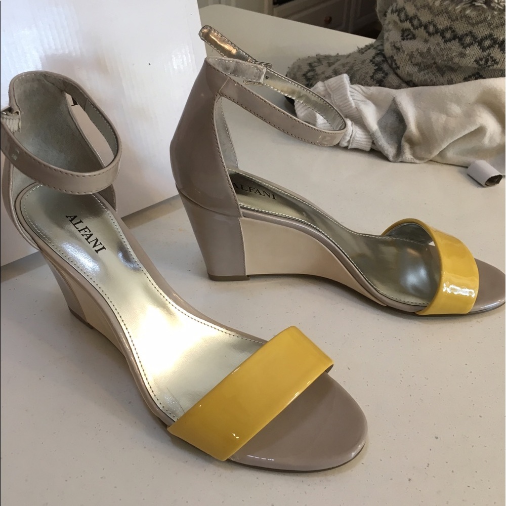 Alfani designer sandals. Never worn.