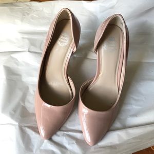 EUC Juicy Couture Nude Pumps