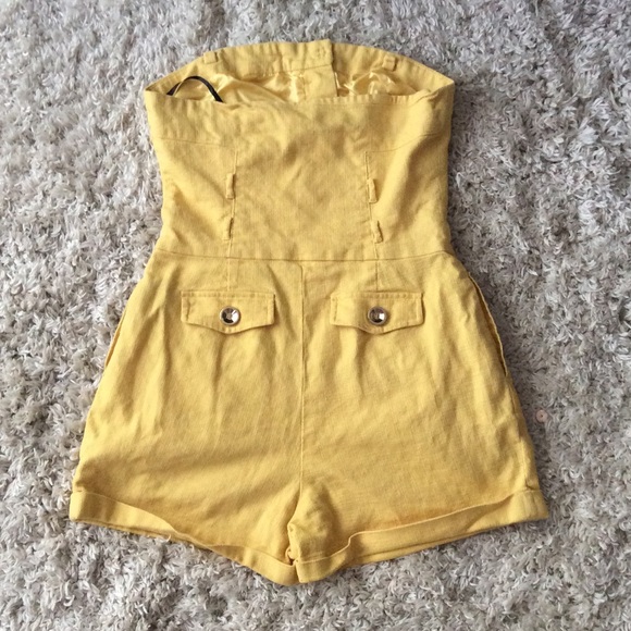 Esther's Archive Yellow Romper - Picture 4 of 7