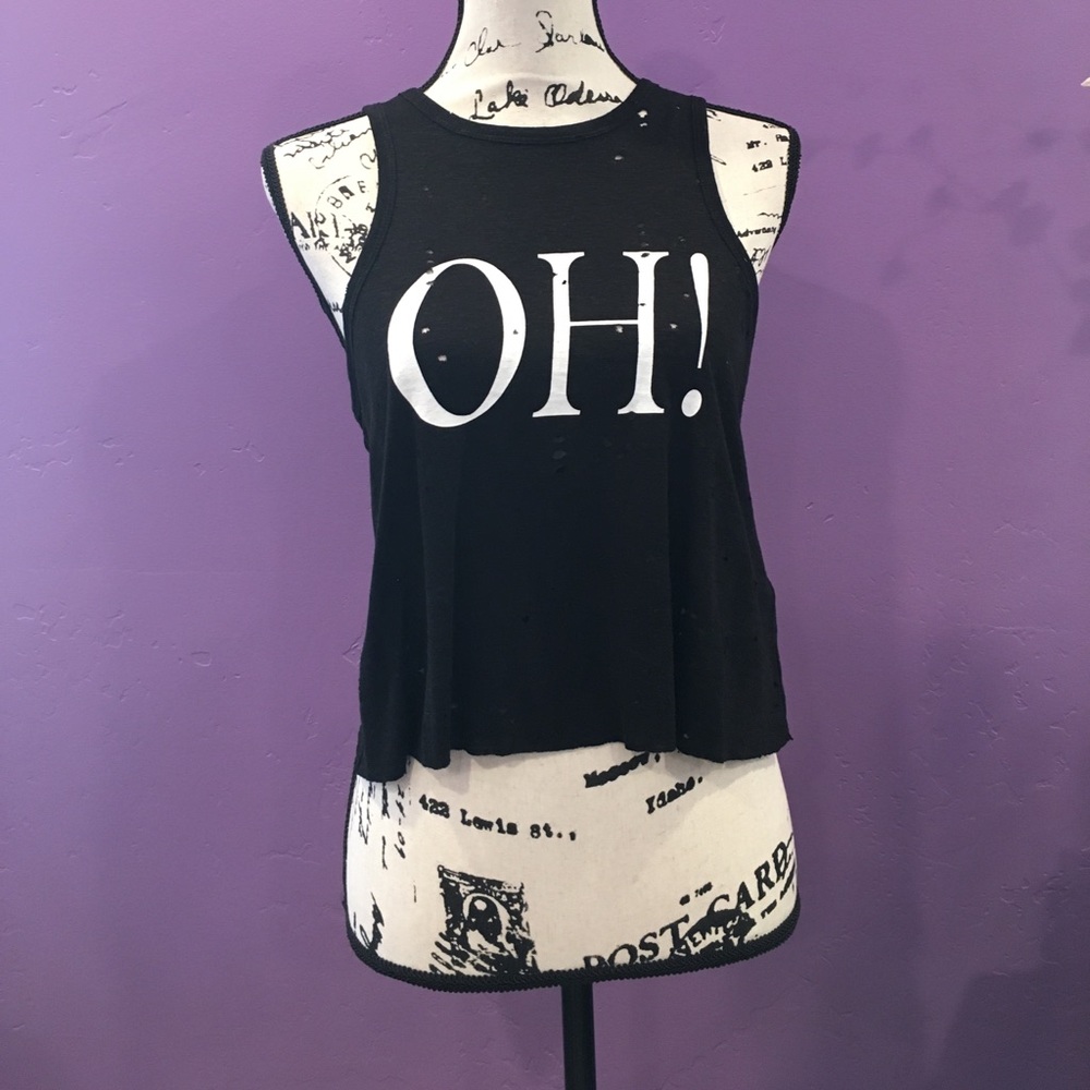 Black "OH!" Shirt