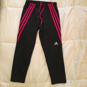 Adidas XS mid-calf leng workout pants