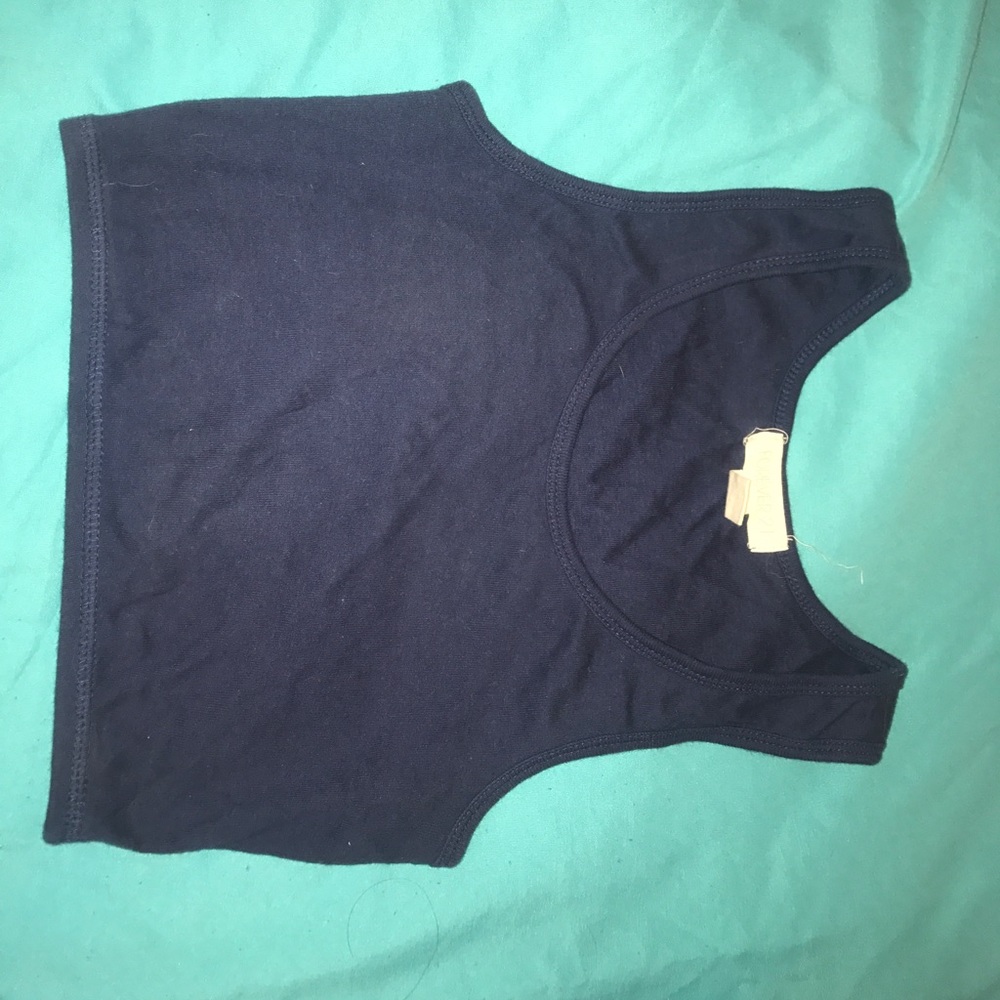 Forever 21 Navy blue crop top