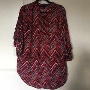 Rue21 Pattern Tunic 1X
