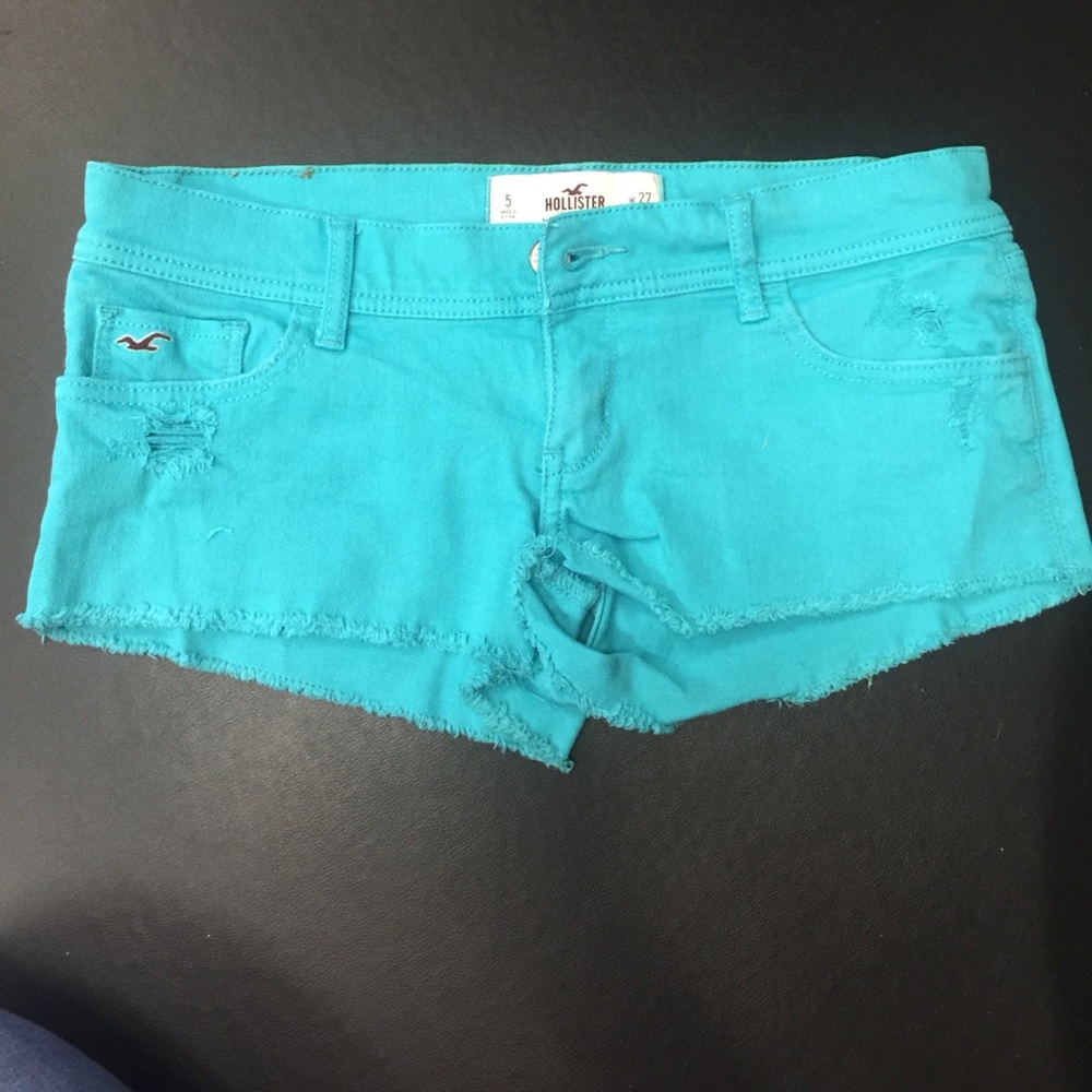 Hollister Teal shorts