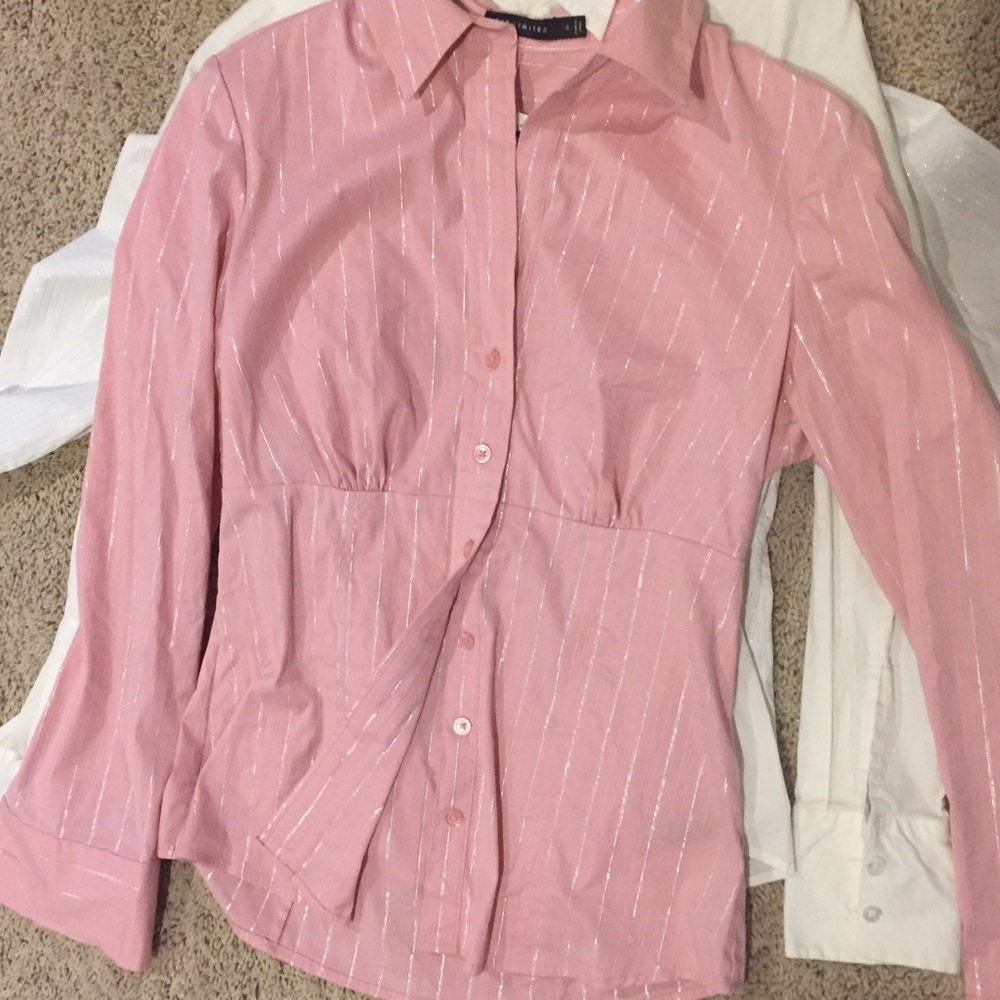 Limited dress work shirt with sparkle