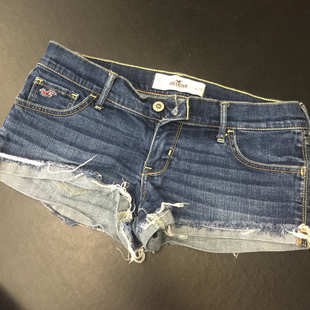 Hollister jean shorts
