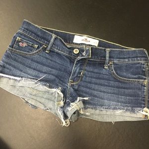 Hollister jean shorts