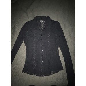 Vintage Bebe Lace Blouse