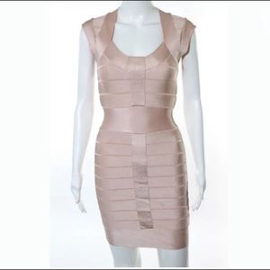 French Connection Pink Bandage Dress Size 4 NWOT