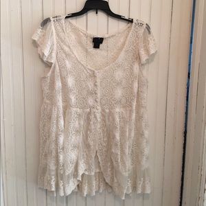 Women's Torrid Lace Blouse Size 2X