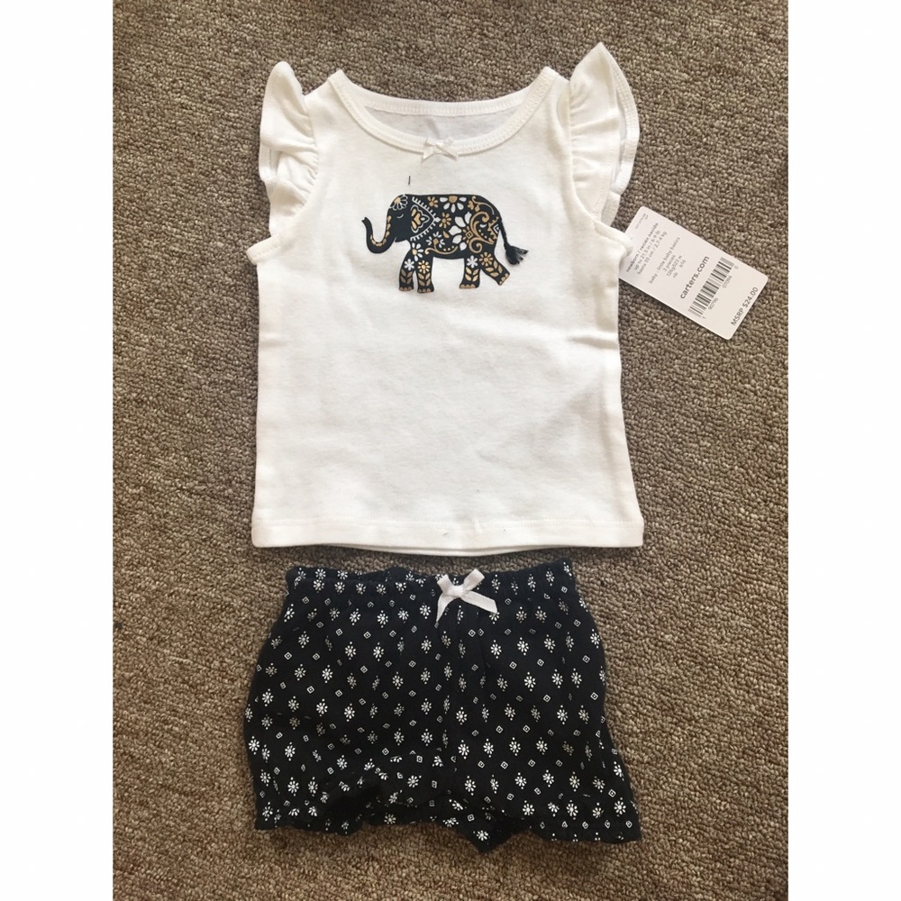 CARTERS Elephant outfit