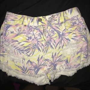 Charlotte Russe Print Shorts