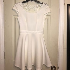Short White Formal Dress