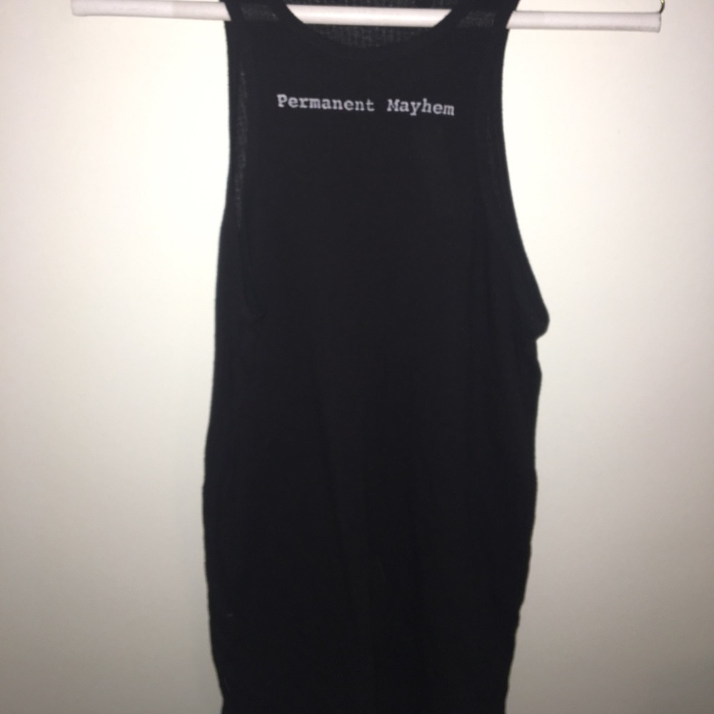 Obey “permanent mayhem” high neck tank