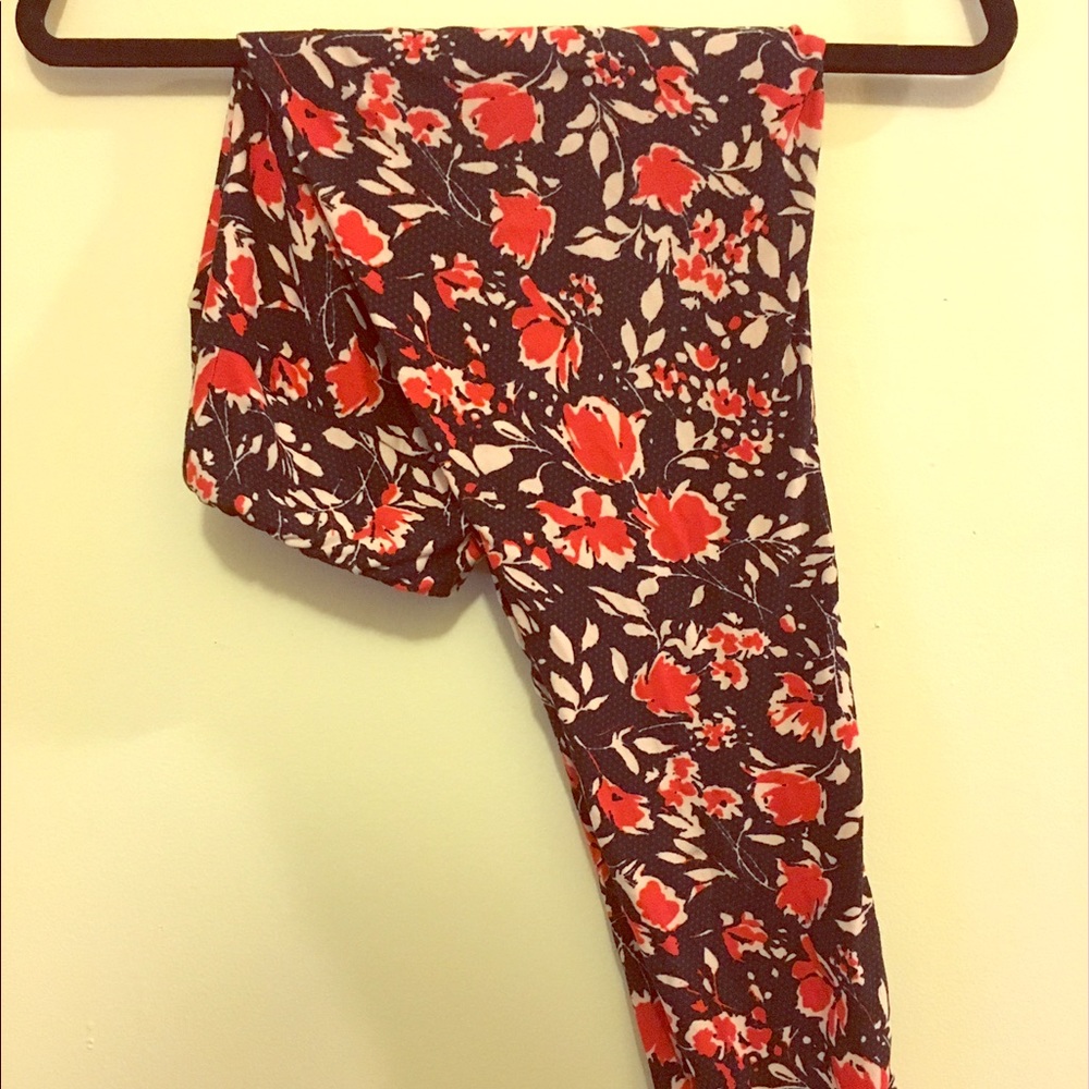 LuLaroe Floral Leggings