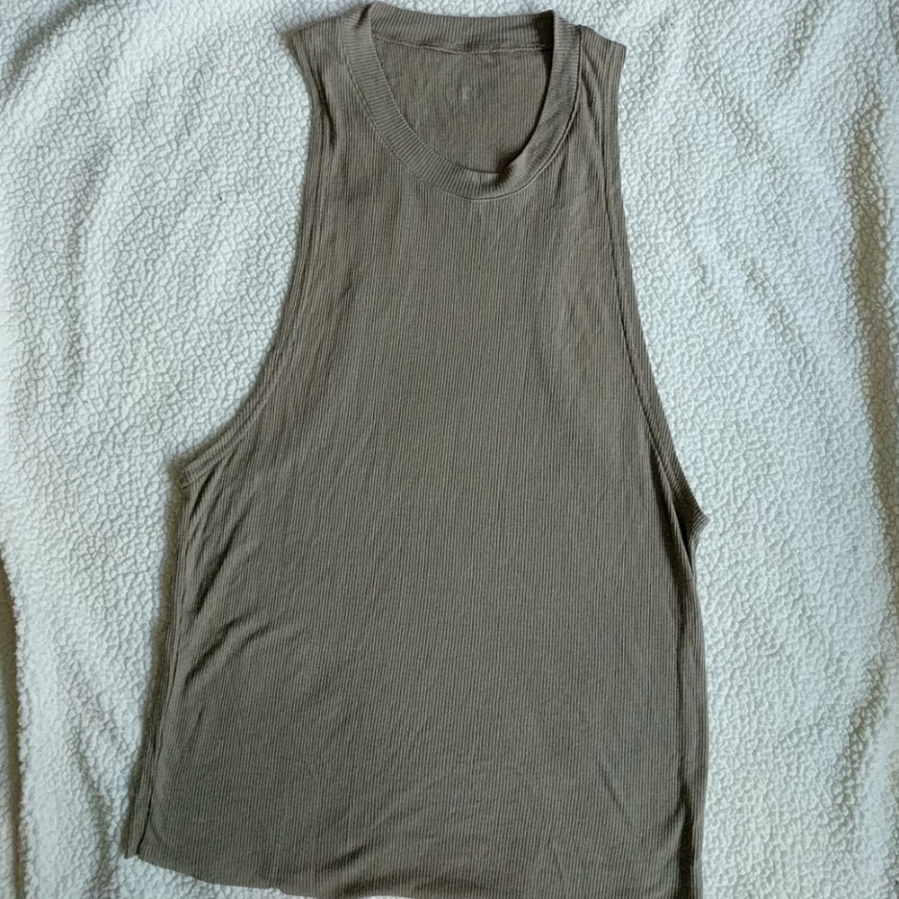 Alo heat wave tank XS gravel