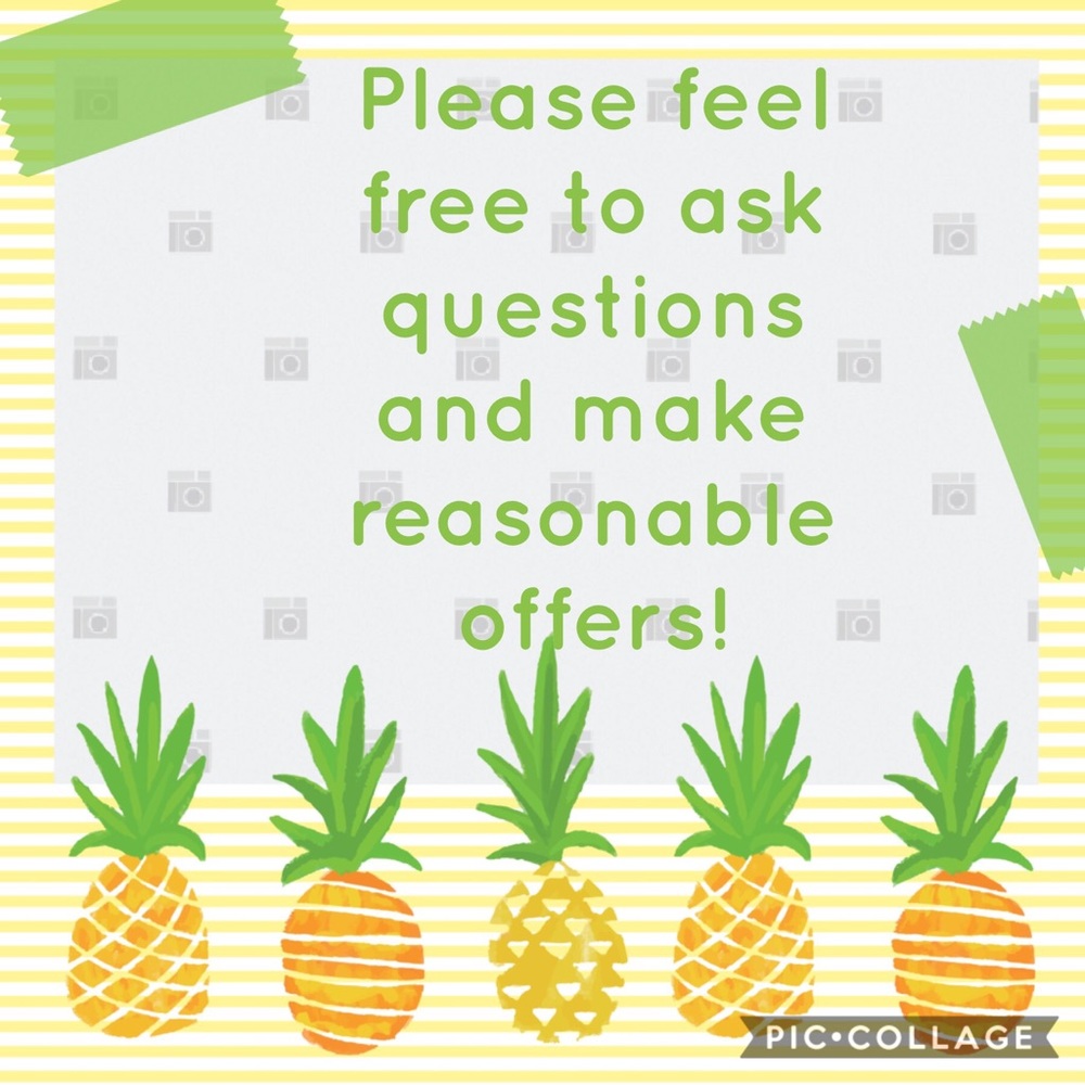 Offers welcome!