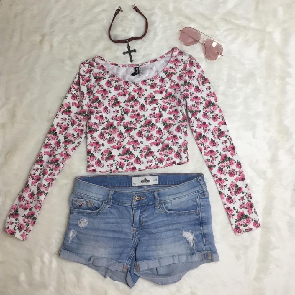 Floral Crop Top