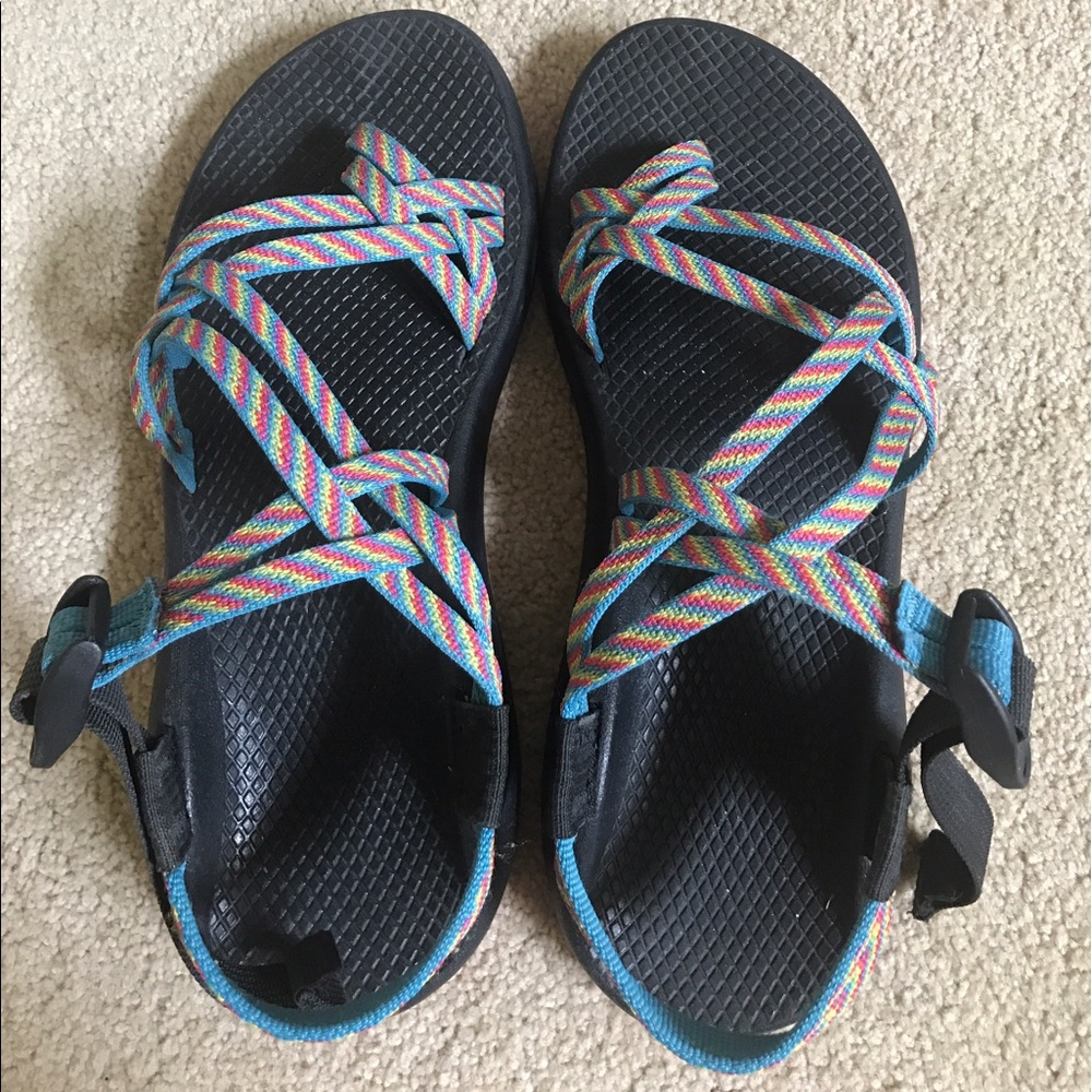 Rainbow chacos